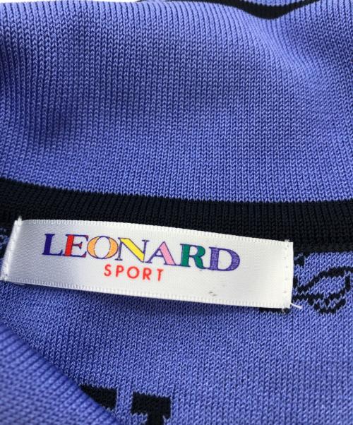 LAONARD SPORT（レオナール スポーツ）LAONARD SPORT (レオナール スポーツ) ニットワンピース ブラック サイズ:40の古着・服飾アイテム