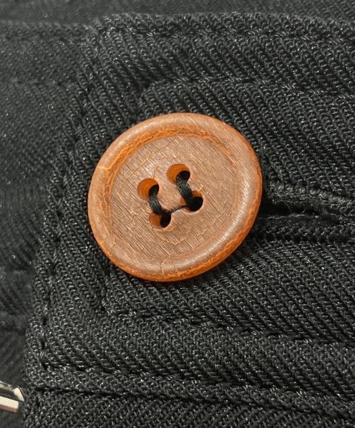 COMME des GARCONS HOMME DEUX（コムデギャルソン オム ドゥ）COMME des GARCONS HOMME DEUX (コムデギャルソン オム ドゥ) ポリ縮絨 ジップカーゴイージー パンツ ブラック サイズ:Lの古着・服飾アイテム
