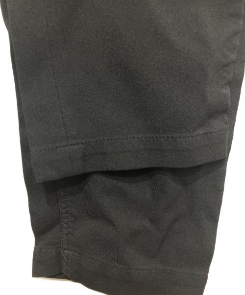 COMME des GARCONS HOMME DEUX（コムデギャルソン オム ドゥ）COMME des GARCONS HOMME DEUX (コムデギャルソン オム ドゥ) ポリ縮絨 ジップカーゴイージー パンツ ブラック サイズ:Lの古着・服飾アイテム