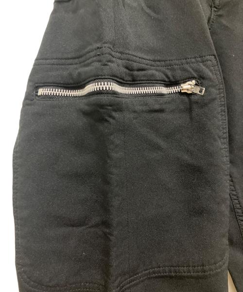 COMME des GARCONS HOMME DEUX（コムデギャルソン オム ドゥ）COMME des GARCONS HOMME DEUX (コムデギャルソン オム ドゥ) ポリ縮絨 ジップカーゴイージー パンツ ブラック サイズ:Lの古着・服飾アイテム