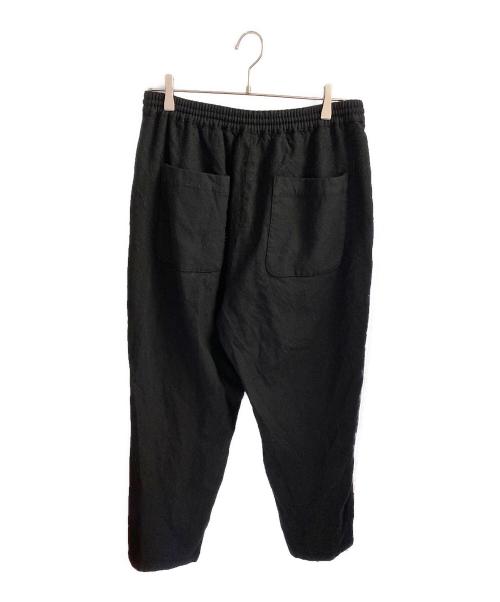 COMME des GARCONS HOMME（コムデギャルソン オム）COMME des GARCONS HOMME (コムデギャルソン オム) ウール縮絨サージパンツ ブラック サイズ:Mの古着・服飾アイテム
