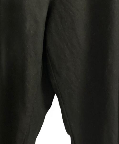COMME des GARCONS HOMME（コムデギャルソン オム）COMME des GARCONS HOMME (コムデギャルソン オム) ウール縮絨サージパンツ ブラック サイズ:Mの古着・服飾アイテム
