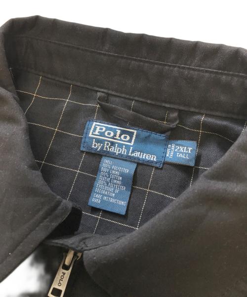 POLO RALPH LAUREN（ポロ・ラルフローレン）POLO RALPH LAUREN (ポロ・ラルフローレン) スイングトップ ブラック サイズ:2XLTの古着・服飾アイテム