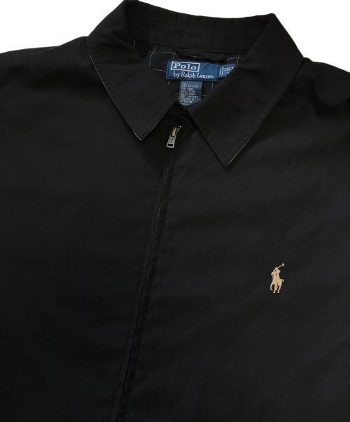 POLO RALPH LAUREN（ポロ・ラルフローレン）POLO RALPH LAUREN (ポロ・ラルフローレン) スイングトップ ブラック サイズ:2XLTの古着・服飾アイテム