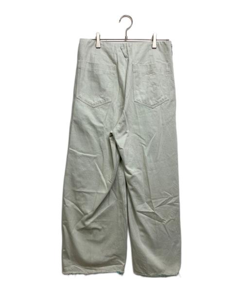 saby（サバイ）saby (サバイ) TUCK BUGGY ライトブルー サイズ:2の古着・服飾アイテム