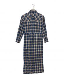 MAISON SPECIAL（メゾンスペシャル）の古着「2way Western Shirt All In One Outfit」｜ブルー