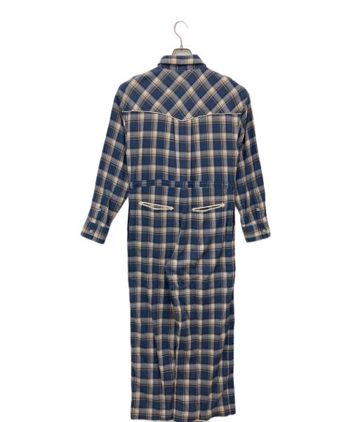 MAISON SPECIAL（メゾンスペシャル）MAISON SPECIAL (メゾンスペシャル) 2way Western Shirt All In One Outfit ブルー サイズ:SIZE 36の古着・服飾アイテム