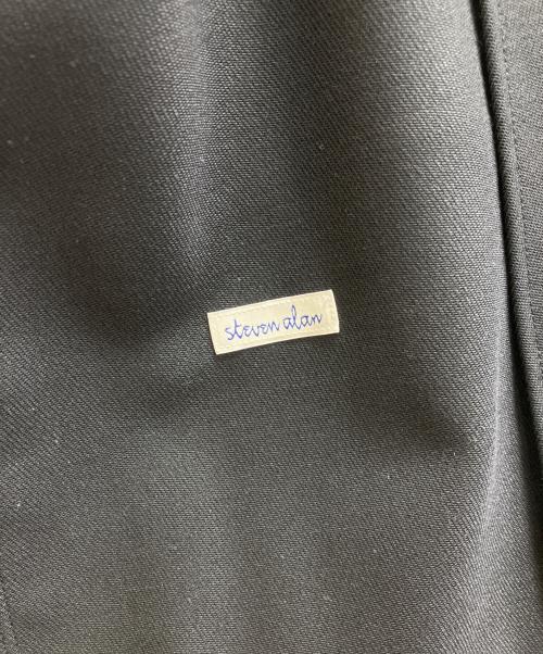 STEVEN ALAN（スティーブンアラン）STEVEN ALAN (スティーブンアラン) キャバルリ―ツイル シングル 3B ジャケット ブラック サイズ:Lの古着・服飾アイテム