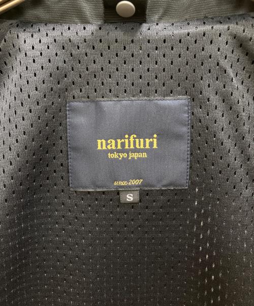 narifuri（ナリフリ）narifuri (ナリフリ) 2レイヤーマウンテンパーカー ブラック サイズ:Sの古着・服飾アイテム