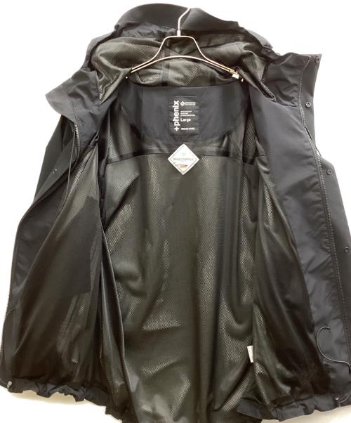 +PHENIX（プラスフェニックス）+Phenix (プラスフェニックス) FREAK'S STORE (フリークスストア) 別注 GORE-TEX WINDSTOPPER HOODIE JACKET ブラック サイズ:Lの古着・服飾アイテム