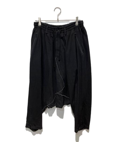 Y's BANG ON!（ワイズバングオン！）Y's BANG ON! (ワイズバングオン！) Leyered patchwork-Pants ブラック サイズ:2の古着・服飾アイテム