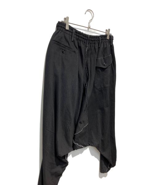 Y's BANG ON!（ワイズバングオン！）Y's BANG ON! (ワイズバングオン！) Leyered patchwork-Pants ブラック サイズ:2の古着・服飾アイテム