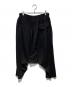Y's BANG ON! (ワイズバングオン！) Leyered patchwork-Pants ブラック サイズ:2：18000円