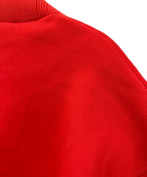 STUMBLY（スタンブリ―）STUMBLY (スタンブリ―) クロップドメタルボタンカーディガン レッド サイズ:FREE 未使用品の古着・服飾アイテム