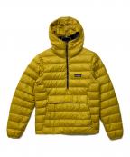 Patagoniaパタゴニア）の古着「ダウン セーター フーディ プルオーバー」｜イエロー