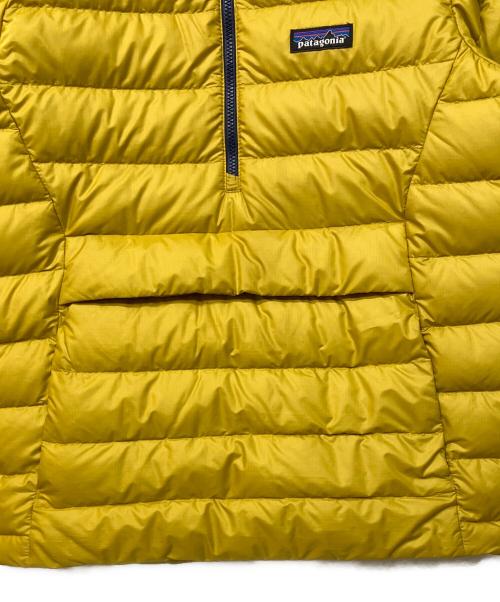 Patagonia（パタゴニア）Patagonia (パタゴニア) ダウン セーター フーディ プルオーバー イエロー サイズ:SIZE XSの古着・服飾アイテム