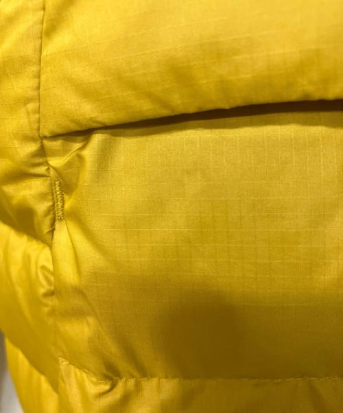 Patagonia（パタゴニア）Patagonia (パタゴニア) ダウン セーター フーディ プルオーバー イエロー サイズ:SIZE XSの古着・服飾アイテム