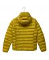 Patagonia (パタゴニア) ダウン セーター フーディ プルオーバー イエロー サイズ:SIZE XS：27000円