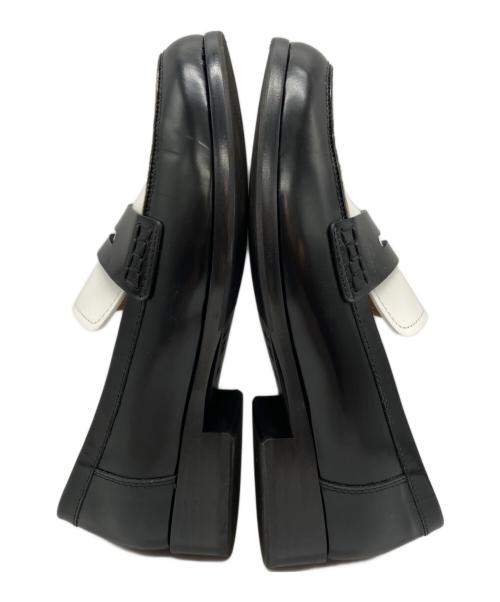 PELLICO（ペリーコ）PELLICO (ペリーコ) ローファー ブラック×ホワイト サイズ:35 1/2の古着・服飾アイテム