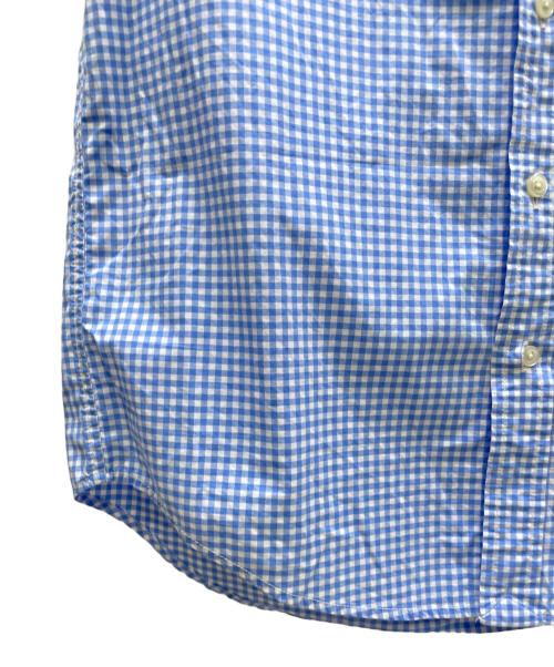 POLO RALPH LAUREN（ポロ・ラルフローレン）POLO RALPH LAUREN (ポロ・ラルフローレン) ギンガムチェックシャツ ブルー サイズ:Lの古着・服飾アイテム