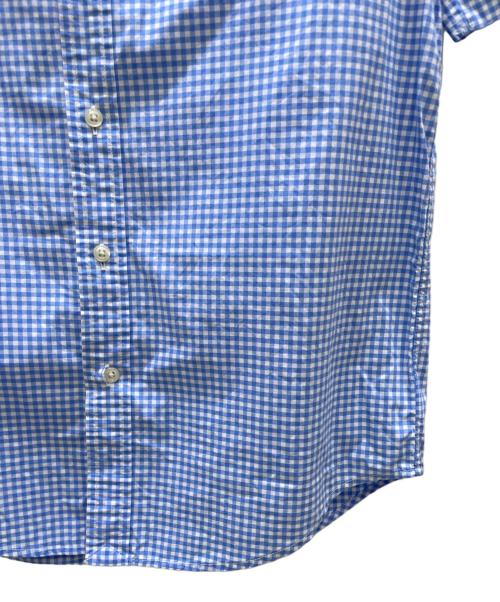 POLO RALPH LAUREN（ポロ・ラルフローレン）POLO RALPH LAUREN (ポロ・ラルフローレン) ギンガムチェックシャツ ブルー サイズ:Lの古着・服飾アイテム