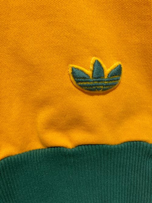 adidas（アディダス）adidas (アディダス) トラックジャケット イエロー×グリーン サイズ:4の古着・服飾アイテム