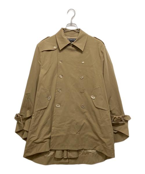 ANREALAGE（アンリアレイジ）ANREALAGE (アンリアレイジ) LOW ANGLE TRENCH COAT ベージュ サイズ:48の古着・服飾アイテム