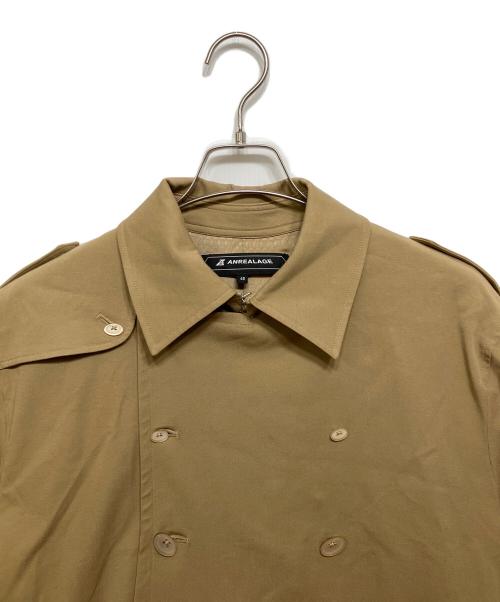 ANREALAGE（アンリアレイジ）ANREALAGE (アンリアレイジ) LOW ANGLE TRENCH COAT ベージュ サイズ:48の古着・服飾アイテム