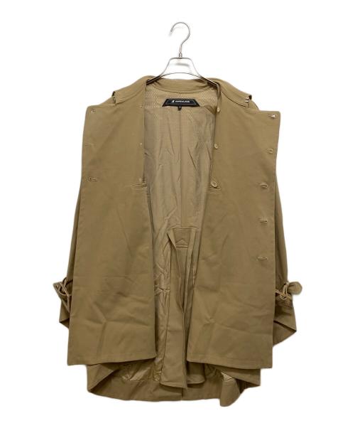ANREALAGE（アンリアレイジ）ANREALAGE (アンリアレイジ) LOW ANGLE TRENCH COAT ベージュ サイズ:48の古着・服飾アイテム