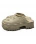 GUCCI (グッチ) パーフォレーテッドG プラットフォームサンダル アイボリー サイズ:SIZE38：18000円