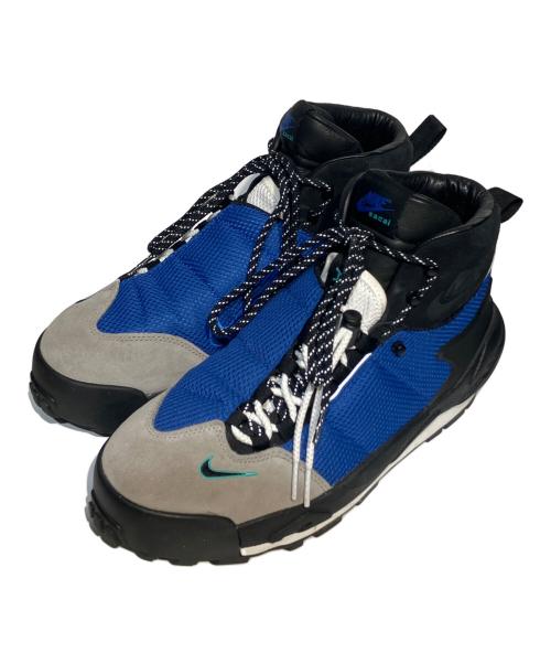 NIKE（ナイキ）NIKE (ナイキ) sacai (サカイ) ハイカットスニーカー ブルー サイズ:28の古着・服飾アイテム