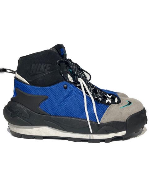 NIKE（ナイキ）NIKE (ナイキ) sacai (サカイ) ハイカットスニーカー ブルー サイズ:28の古着・服飾アイテム