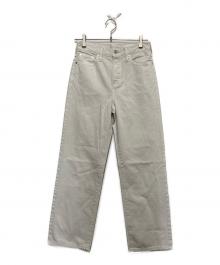 upper hights（アッパーハイツ）の古着「THE CECILIE BONE デニムパンツ」｜ホワイト