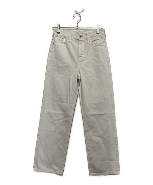 upper hights（アッパーハイツ）upper hights (アッパーハイツ) THE CECILIE BONE デニムパンツ ホワイト サイズ:W23の古着・服飾アイテム