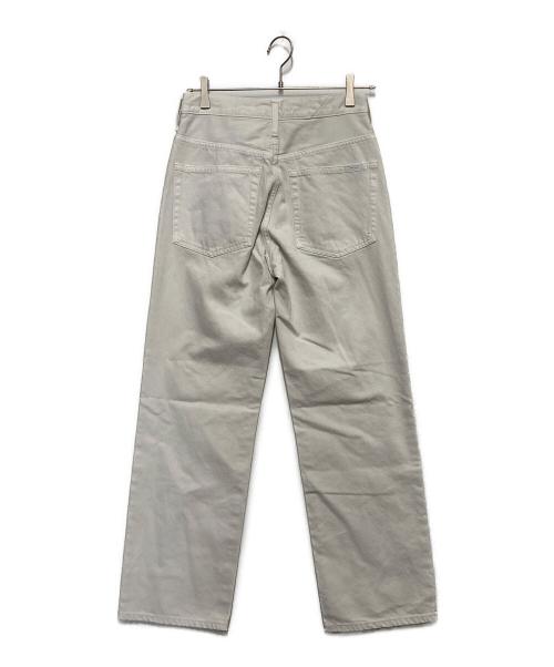 upper hights（アッパーハイツ）upper hights (アッパーハイツ) THE CECILIE BONE デニムパンツ ホワイト サイズ:W23の古着・服飾アイテム