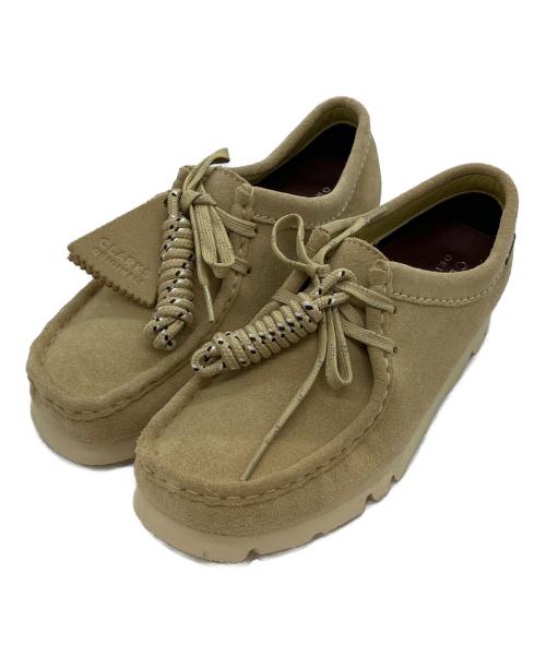 CLARKS（クラークス）CLARKS (クラークス) Wallabee GTX ベージュ サイズ:39の古着・服飾アイテム