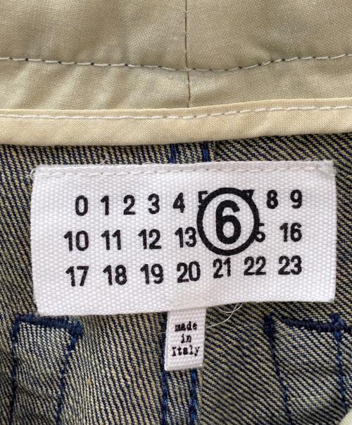 MM6 Maison Margiela（エムエムシックスメゾンマルジェラ）MM6 Maison Margiela (エムエムシックスメゾンマルジェラ) ボタンフライデニムパンツ インディゴ サイズ:25の古着・服飾アイテム