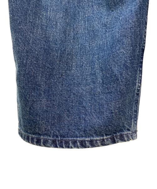 MM6 Maison Margiela（エムエムシックスメゾンマルジェラ）MM6 Maison Margiela (エムエムシックスメゾンマルジェラ) ボタンフライデニムパンツ インディゴ サイズ:25の古着・服飾アイテム