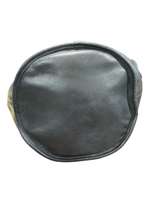VINTAGE COACH（ヴィンテージ コーチ）VINTAGE COACH (ヴィンテージ コーチ) ダッフルサック/DUFFLE SAC/9085 ブラック×ゴールド金具 サイズ:-の古着・服飾アイテム