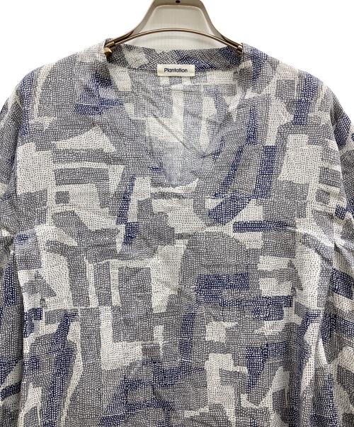 plantation（プランテーション）plantation (プランテーション) サシコPT ワンピース グレー サイズ:Mの古着・服飾アイテム
