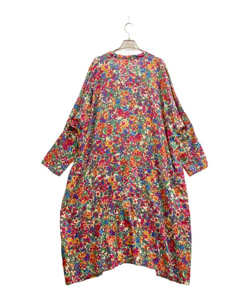 plantation（プランテーション）plantation (プランテーション) HANATABAプリント ワンピース マルチカラー サイズ:2の古着・服飾アイテム