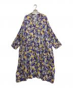 plantationプランテーション）の古着「HANATABAプリント ワンピース」｜ブルー