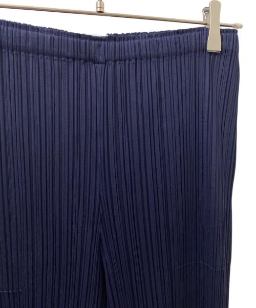 PLEATS PLEASE（プリーツプリーズ）PLEATS PLEASE (プリーツプリーズ) プリーツパンツ ネイビー サイズ:4の古着・服飾アイテム