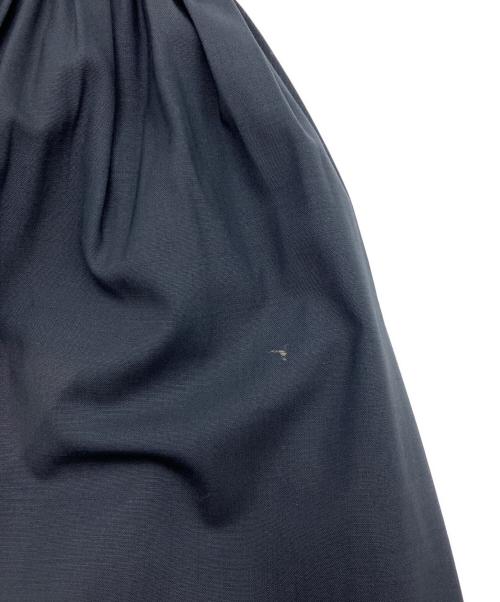 JIL SANDER（ジルサンダー）JIL SANDER (ジルサンダー) ギャザースカート ネイビー サイズ:SIZE34の古着・服飾アイテム