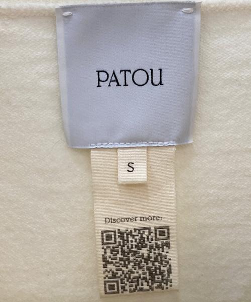 patou（パトゥ）patou (パトゥ) ウールブレンドセーター オフホワイト サイズ:Sの古着・服飾アイテム