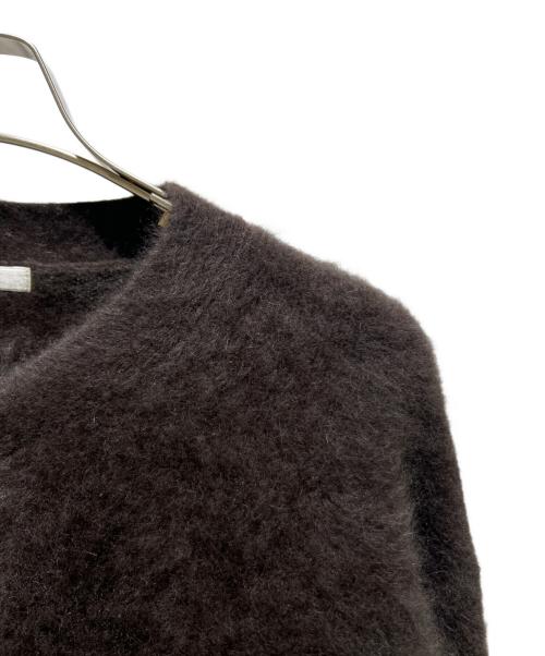 Whim Gazette（ウィムガゼット）Whim Gazette (ウィムガゼット) ファーボタンジャケット ブラウン サイズ:Fの古着・服飾アイテム