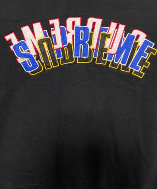 SUPREME（シュプリーム）SUPREME (シュプリーム) Stacked Crewneck ブラック サイズ:Sの古着・服飾アイテム