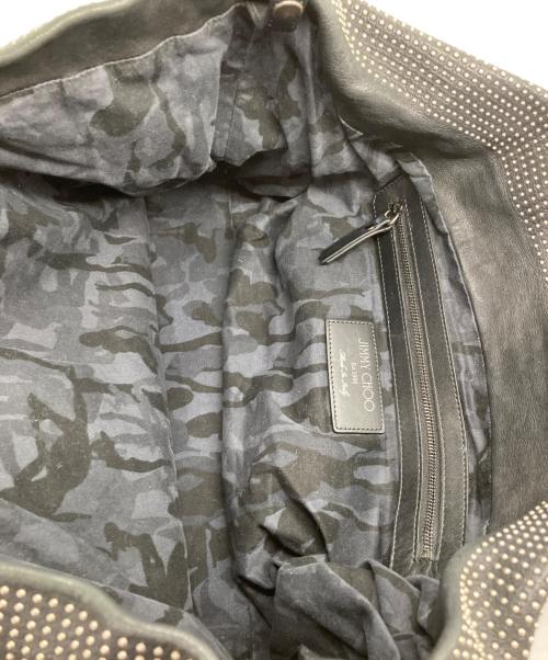 JIMMY CHOO（ジミーチュウ）JIMMY CHOO (ジミーチュウ) PIMLICO ミニスタッズ トートバッグ ブラックの古着・服飾アイテム