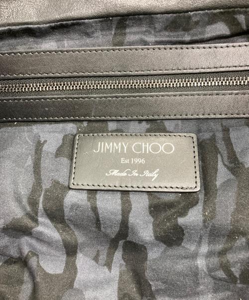 JIMMY CHOO（ジミーチュウ）JIMMY CHOO (ジミーチュウ) PIMLICO ミニスタッズ トートバッグ ブラックの古着・服飾アイテム