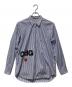 PLAY COMME des GARCONS（プレイコムデギャルソン）の古着「ストライプシャツ」｜ブルー